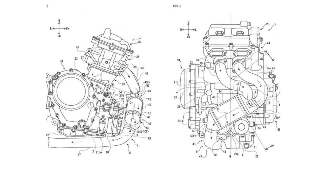 Suzuki parallel twin patent